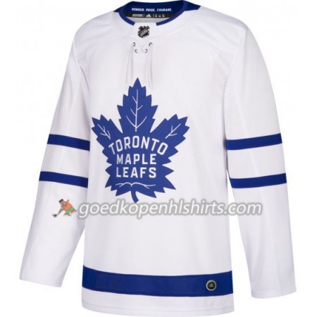 Toronto Maple Leafs Blank Adidas Wit Authentic Shirt - Mannen